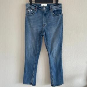 Abercrombie & Fitch The Skinny High Rise Split Hem Jean 
- Size 28/6S